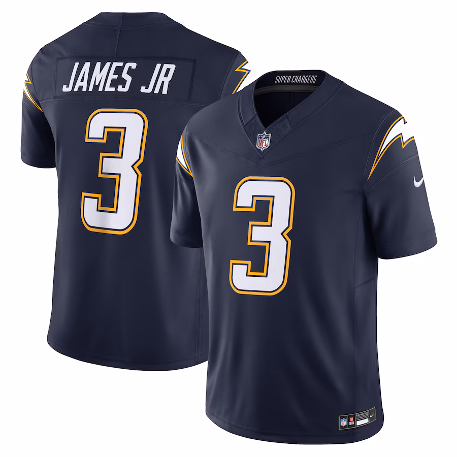 Men's Los Angeles Chargers Derwin James Jr. Nike Navy Alternate Super Chargers Vapor F.U.S.E. Limited Jersey - SUjersey01