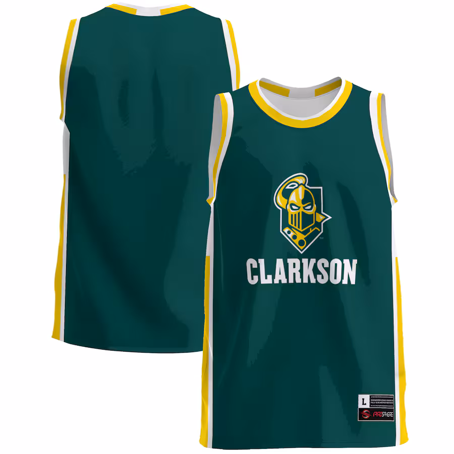 Clarkson Golden Knights GameDay Greats  Lightweight Basketball Jersey - Green - SUjersey01