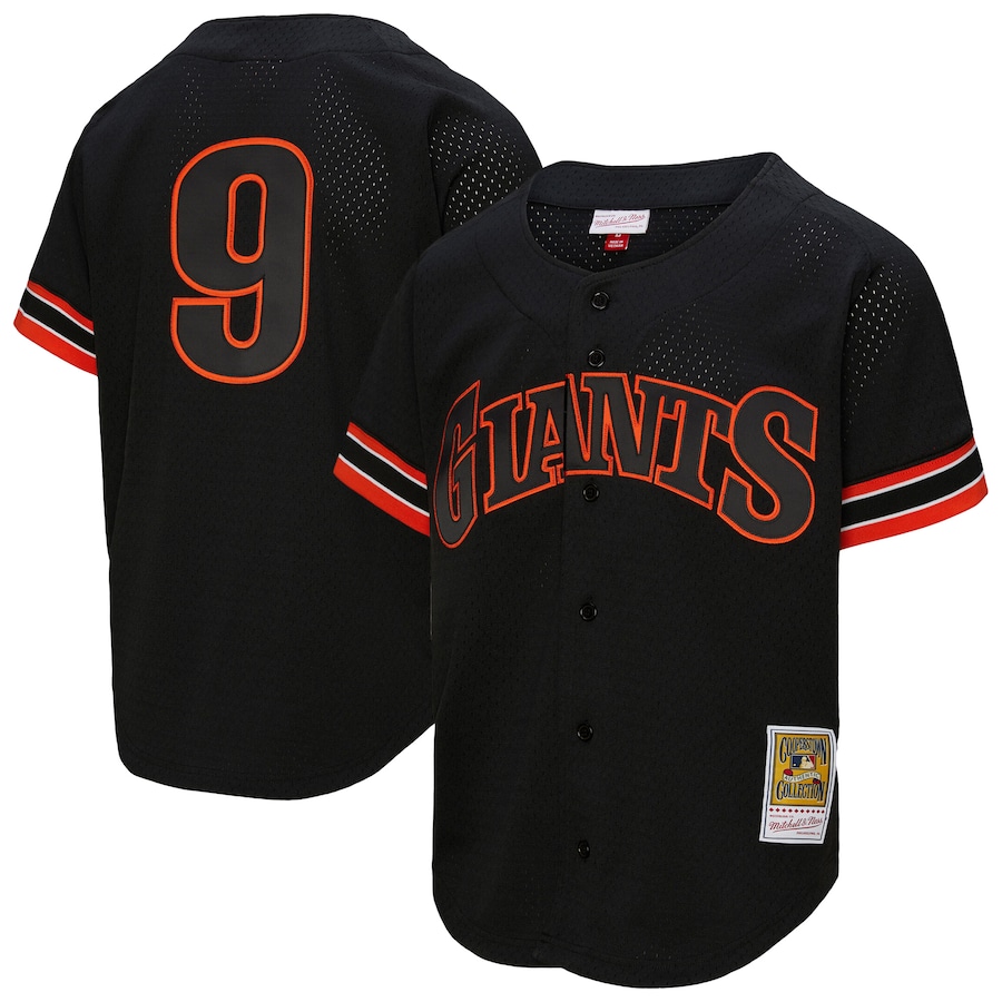 Men's San Francisco Giants Matt Williams Mitchell & Ness Black 1993 Authentic Batting Practice Jersey - SUjersey01