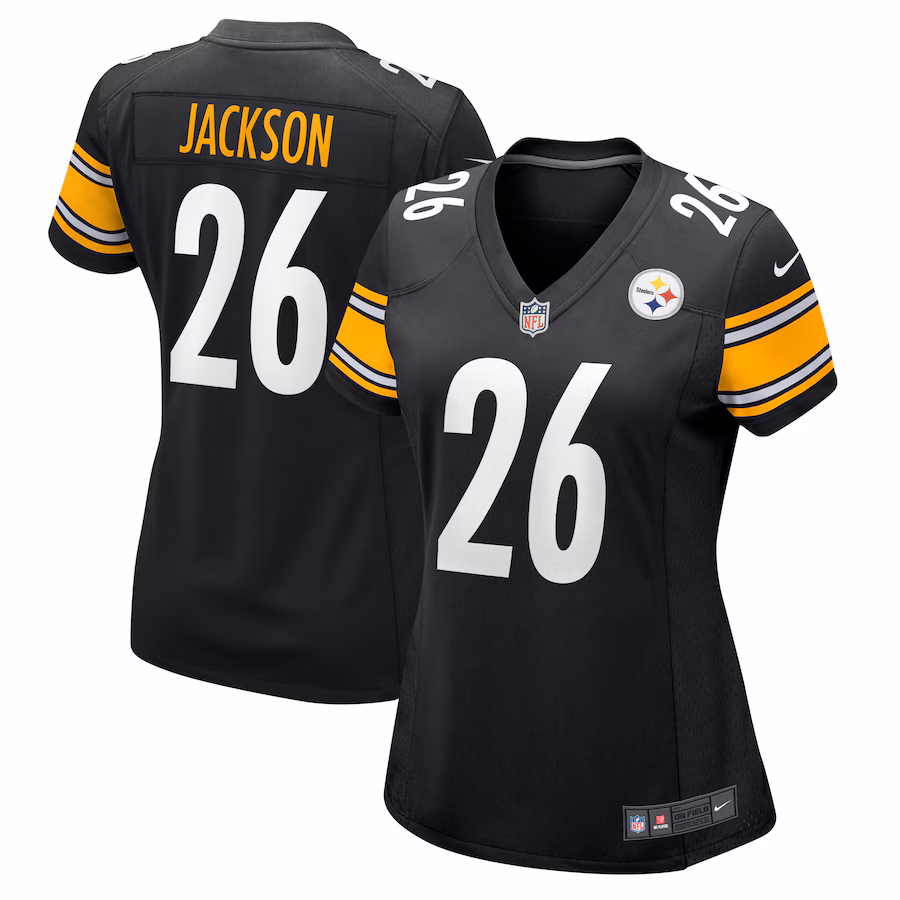 Women's Pittsburgh Steelers Donte Jackson Nike Black Game Jersey - SUjersey01