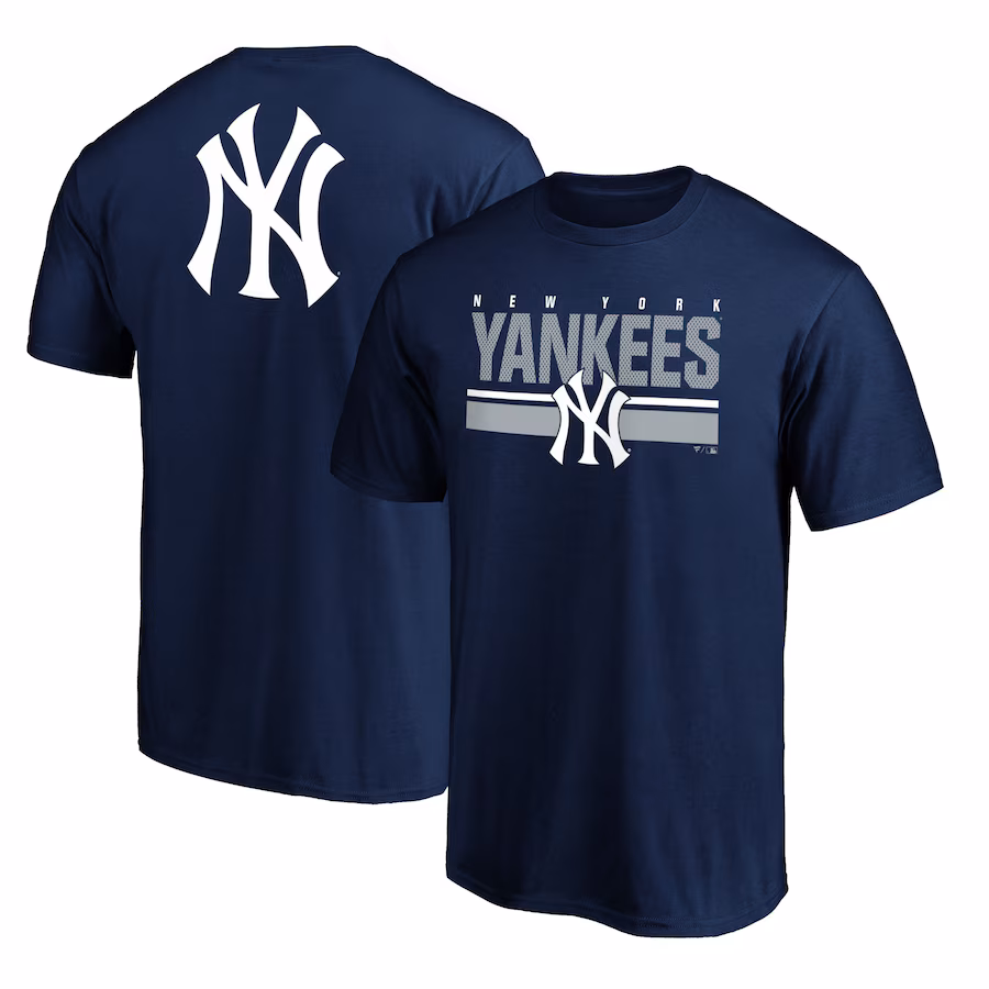 Men's New York Yankees Navy End Game Team Logo T-Shirt - SUjersey01