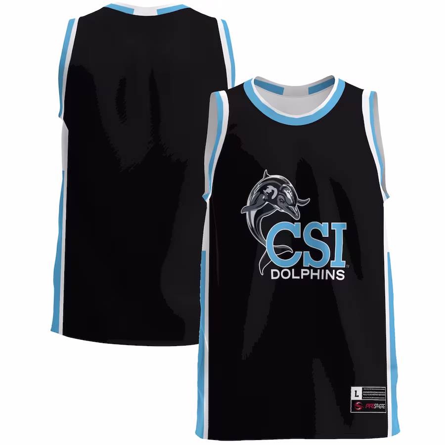 CUNY College of Staten Island GameDay Greats  Lightweight Basketball Jersey - Light Blue - SUjersey01