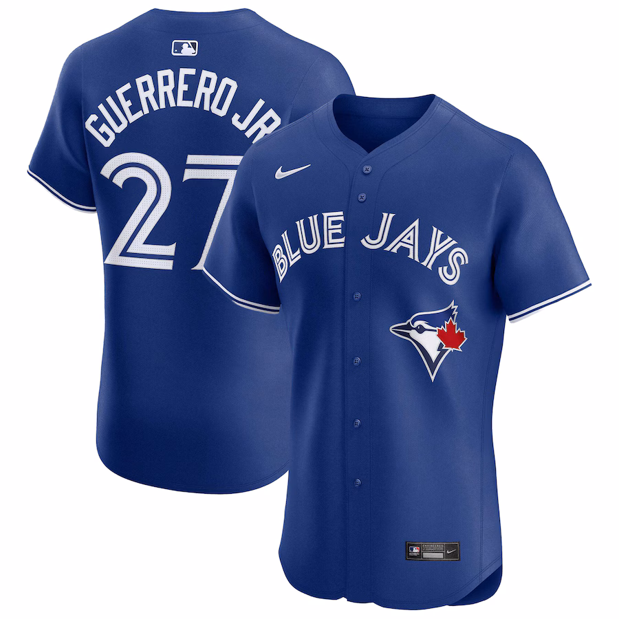 Men's Toronto Blue Jays Vladimir Guerrero Jr. Nike Royal Alternate Elite Player Jersey - SUjersey01