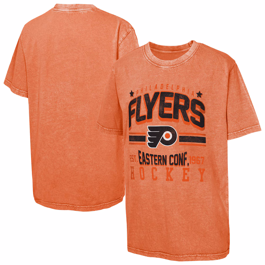 Youth Philadelphia Flyers Orange Sure Short T-Shirt - SUjersey01