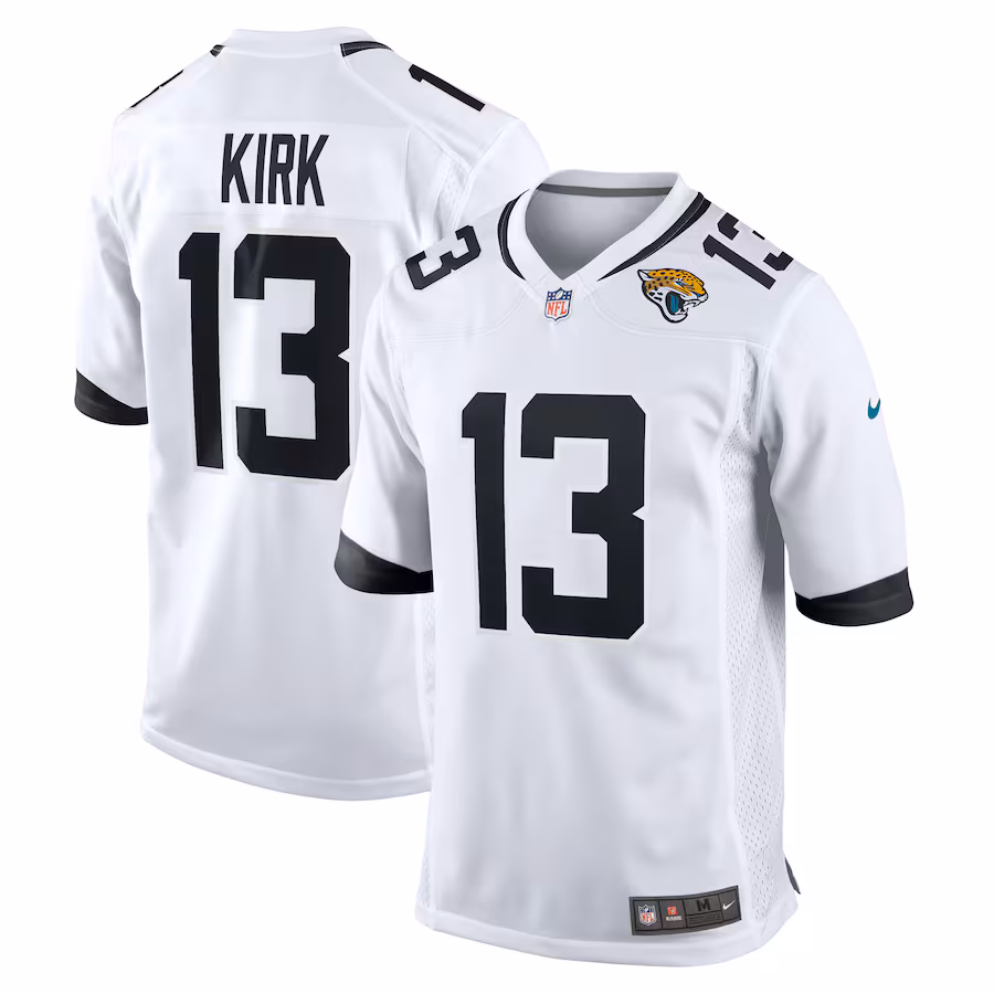 Men's Jacksonville Jaguars Christian Kirk Nike White  Game Jersey - SUjersey01