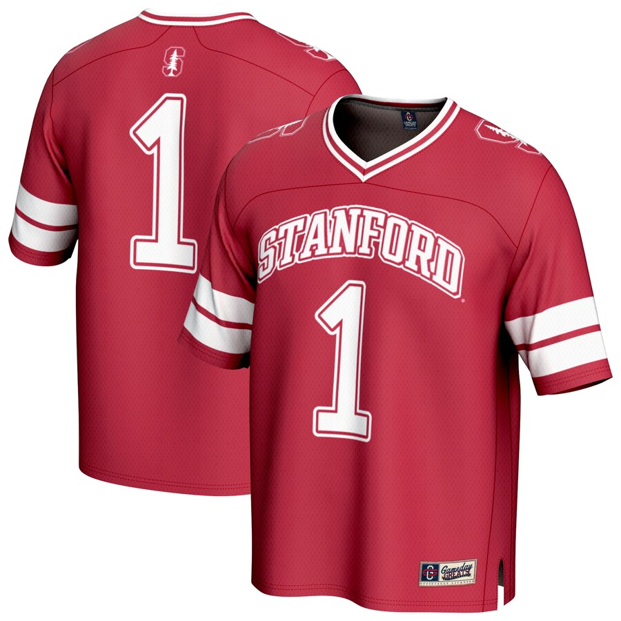 Youth GameDay Greats #1 Cardinal Stanford Cardinal Collegiate Football Fashion Jersey - SUjersey01