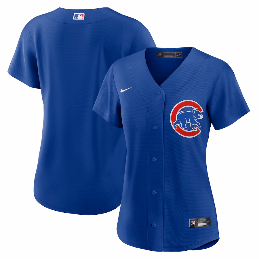 Women's Chicago Cubs Nike Royal Alternate Replica Team Jersey - SUjersey01