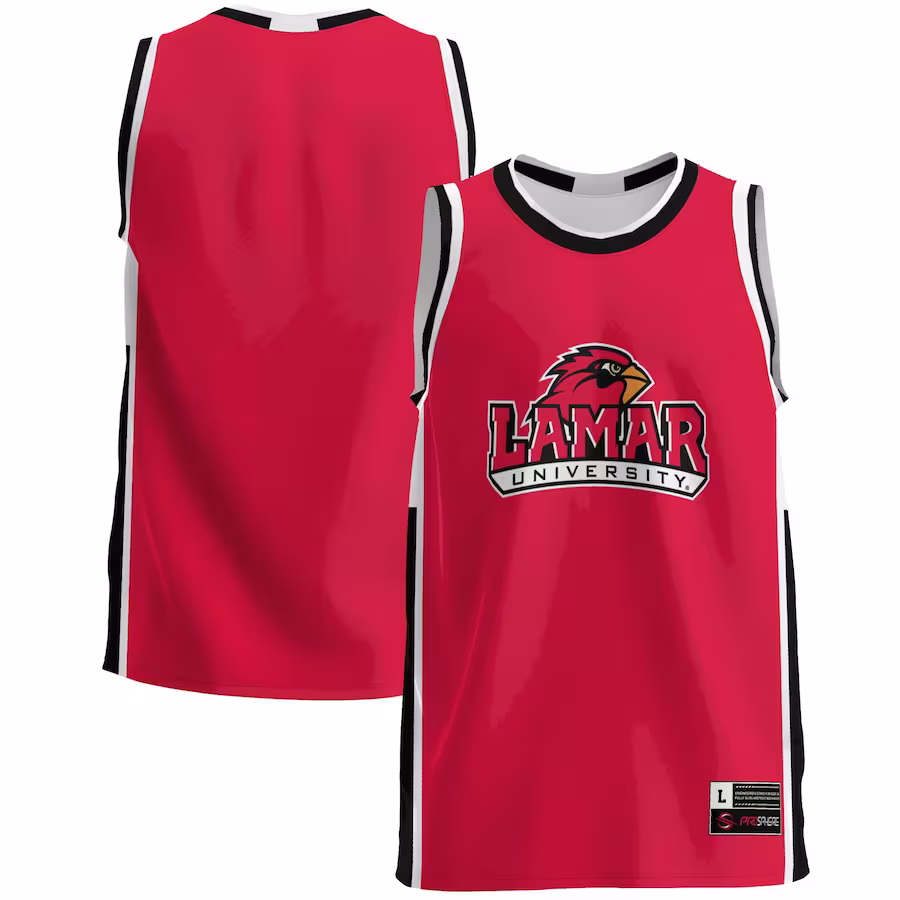 Lamar Cardinals GameDay Greats  Lightweight Basketball Jersey - Red - SUjersey01