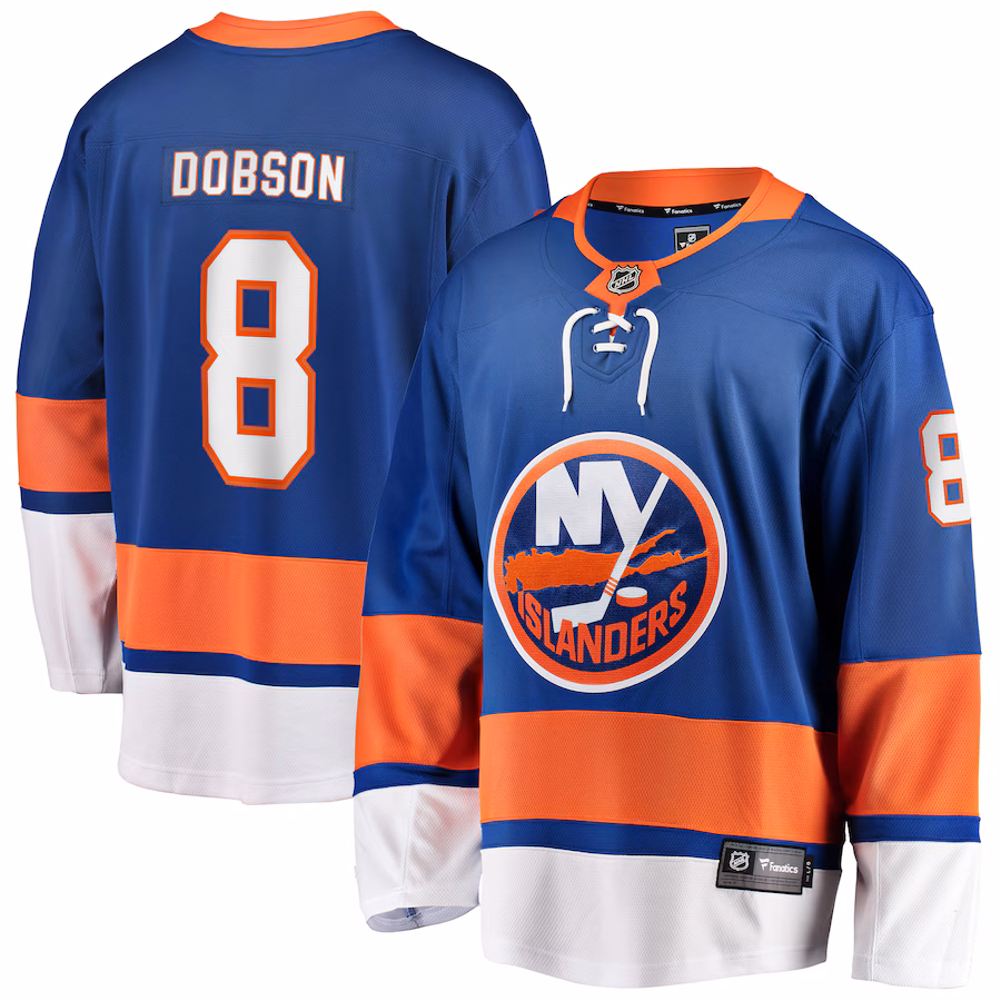 Men's New York Islanders Noah Dobson Fanatics Royal Replica Player Jersey - SUjersey01