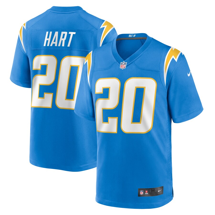 Men's Los Angeles Chargers Cam Hart Nike  Powder Blue Team Game Jersey - SUjersey01