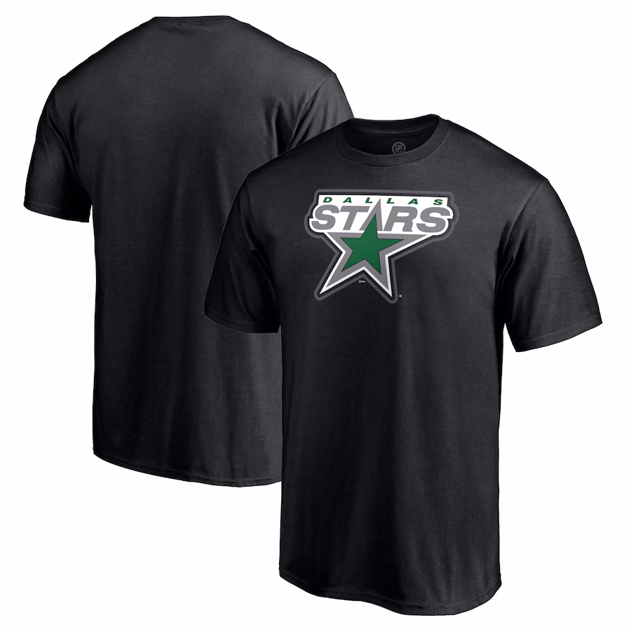 Men's Dallas Stars Black Special Edition Secondary Logo T-Shirt - SUjersey01