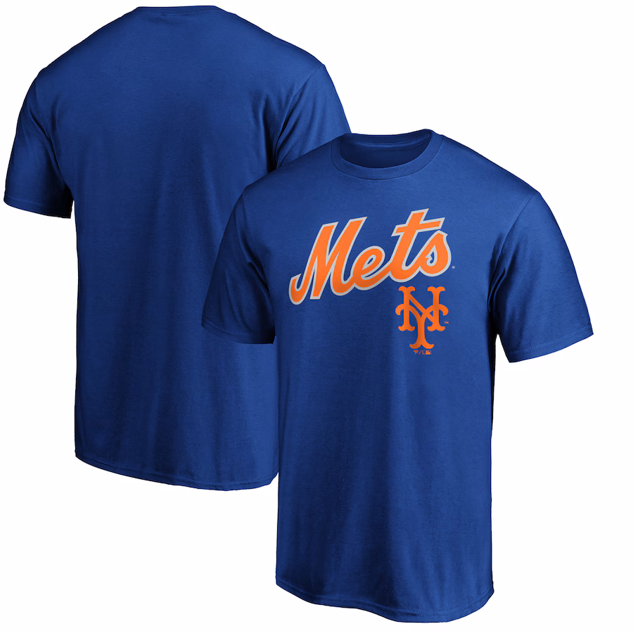 Men's New York Mets Royal Cooperstown Collection Wahconah Team T-Shirt - SUjersey01