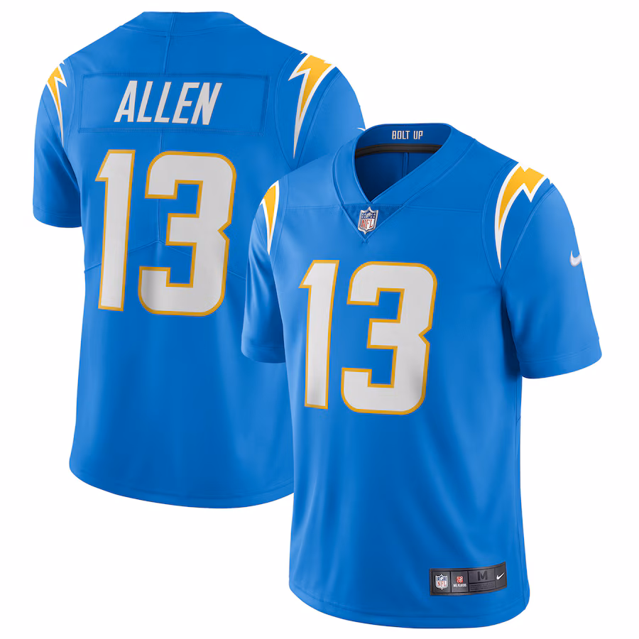 Men's Los Angeles Chargers Keenan Allen Nike Powder Blue Vapor Limited Jersey - SUjersey01