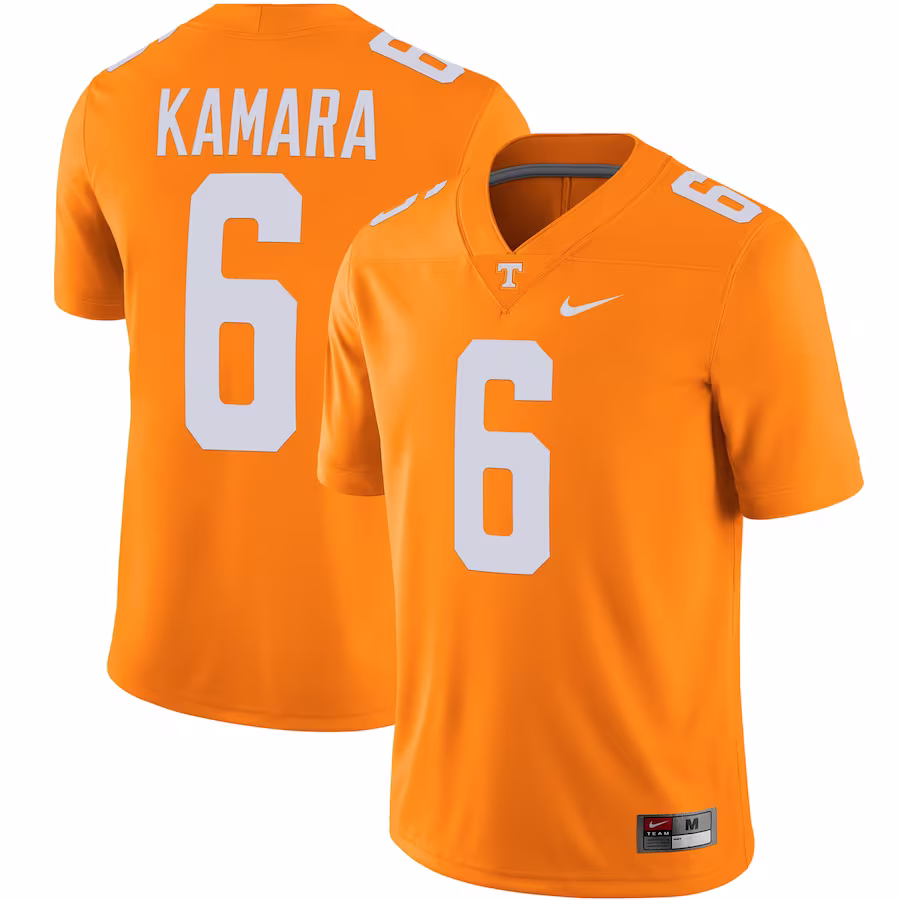 Alvin Kamara Tennessee Volunteers Nike Alumni Player Game Jersey - Tenn Orange - SUjersey01