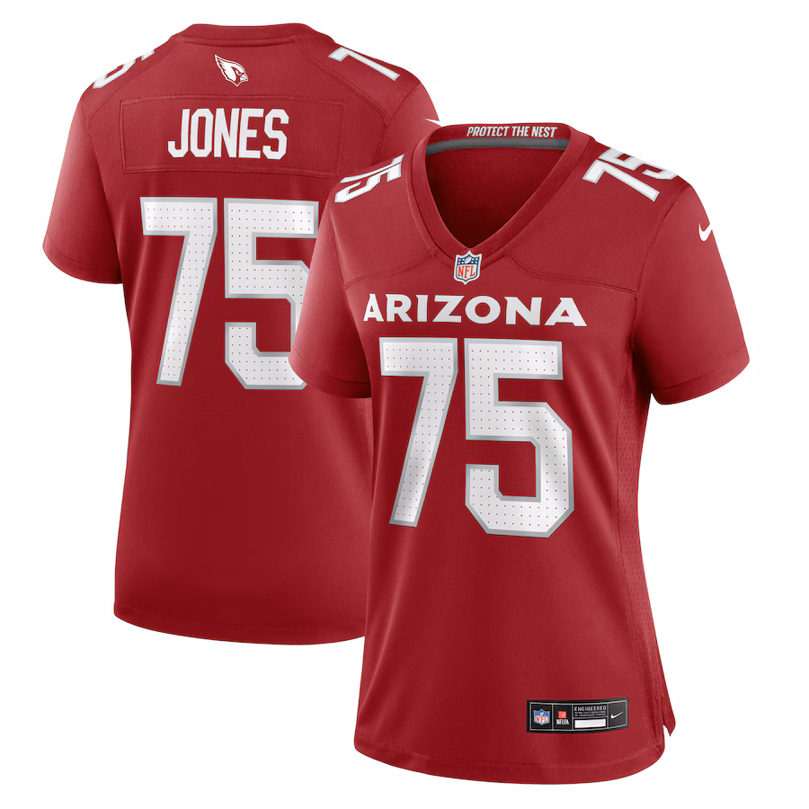 Women's Arizona Cardinals Christian Jones Nike Cardinal Game Jersey - SUjersey01