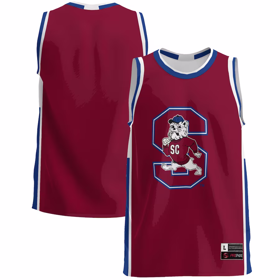 South Carolina State Bulldogs GameDay Greats  Lightweight Basketball Jersey - Blue - SUjersey01