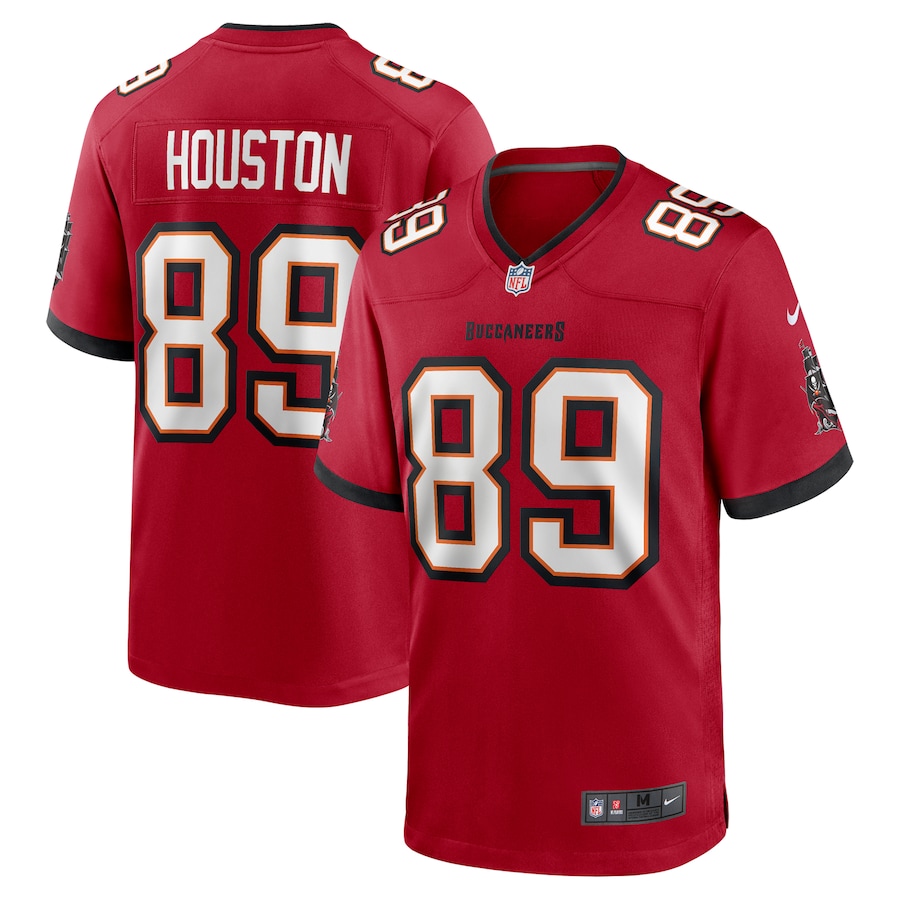 Men's Tampa Bay Buccaneers Dennis Houston Nike Red Game Jersey - SUjersey01