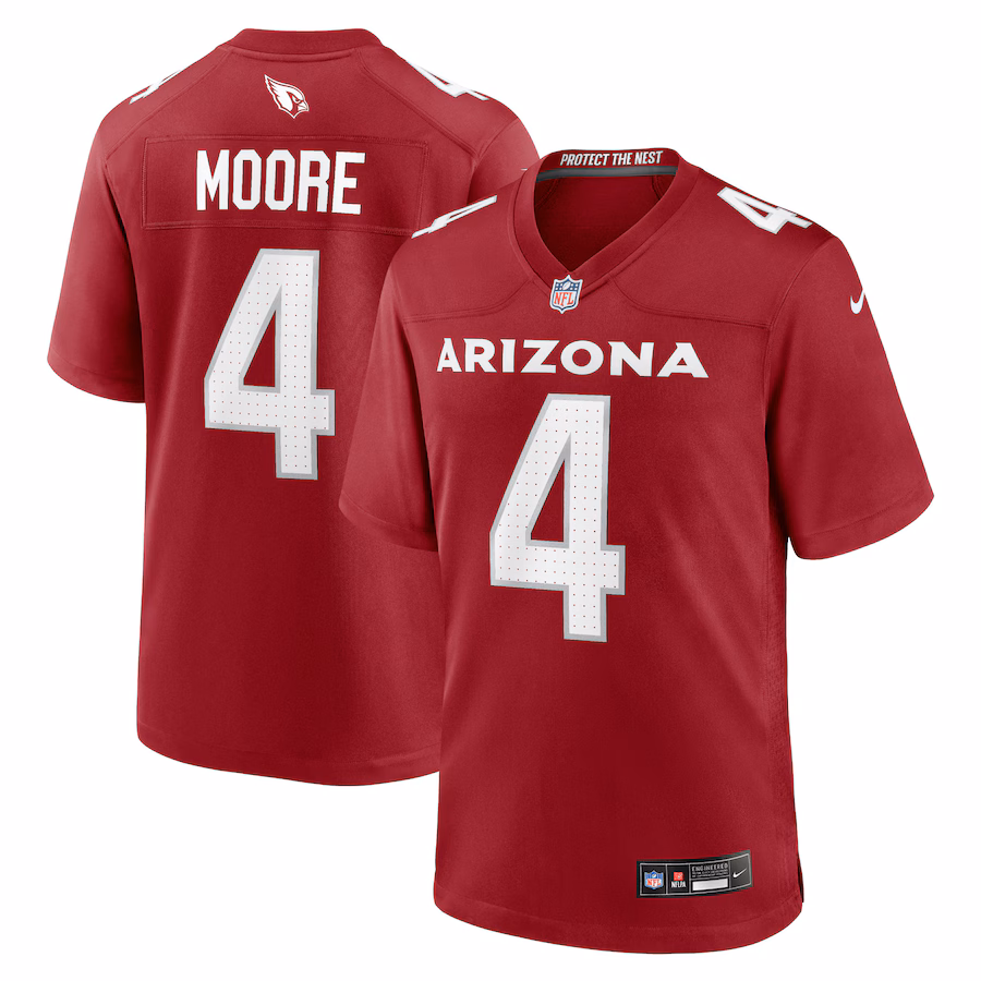 Men's Arizona Cardinals Rondale Moore Nike Cardinal Game Player Jersey - SUjersey01