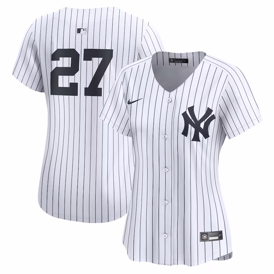 Women's New York Yankees Giancarlo Stanton Nike White Home Limited Player Jersey - SUjersey01