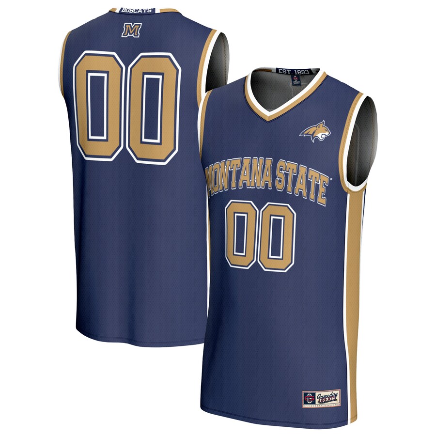 Youth GameDay Greats  Navy Montana State Bobcats Lightweight Basketball Fashion Jersey - SUjersey01