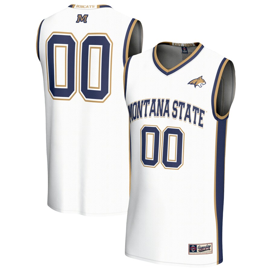 Youth GameDay Greats  White Montana State Bobcats Lightweight Basketball Fashion Jersey - SUjersey01