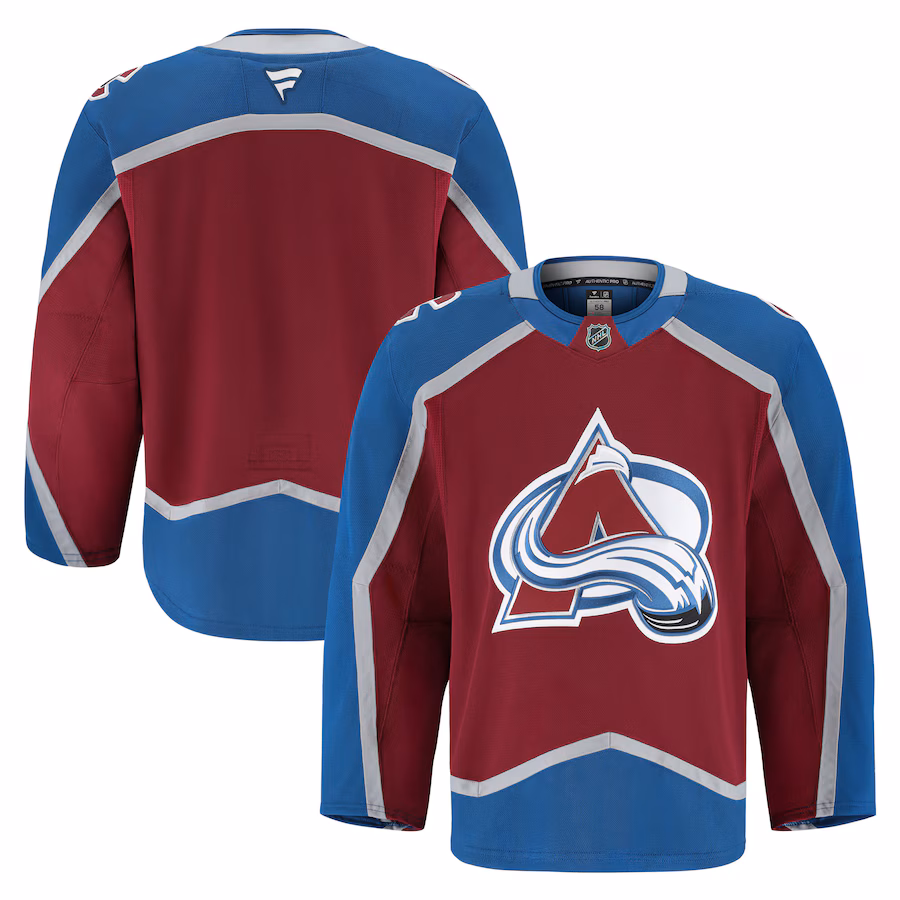 Men's Colorado Avalanche Fanatics Burgundy Home Authentic Pro Jersey - SUjersey01