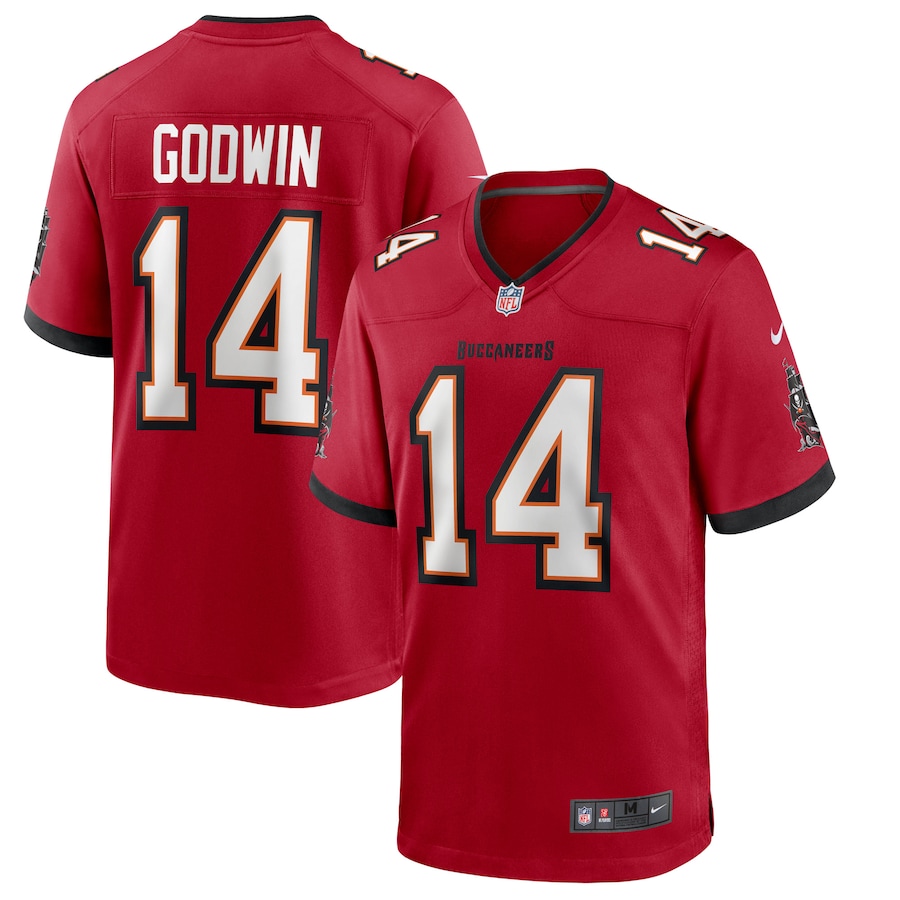 Men's Tampa Bay Buccaneers Chris Godwin Nike Red Game Jersey - SUjersey01