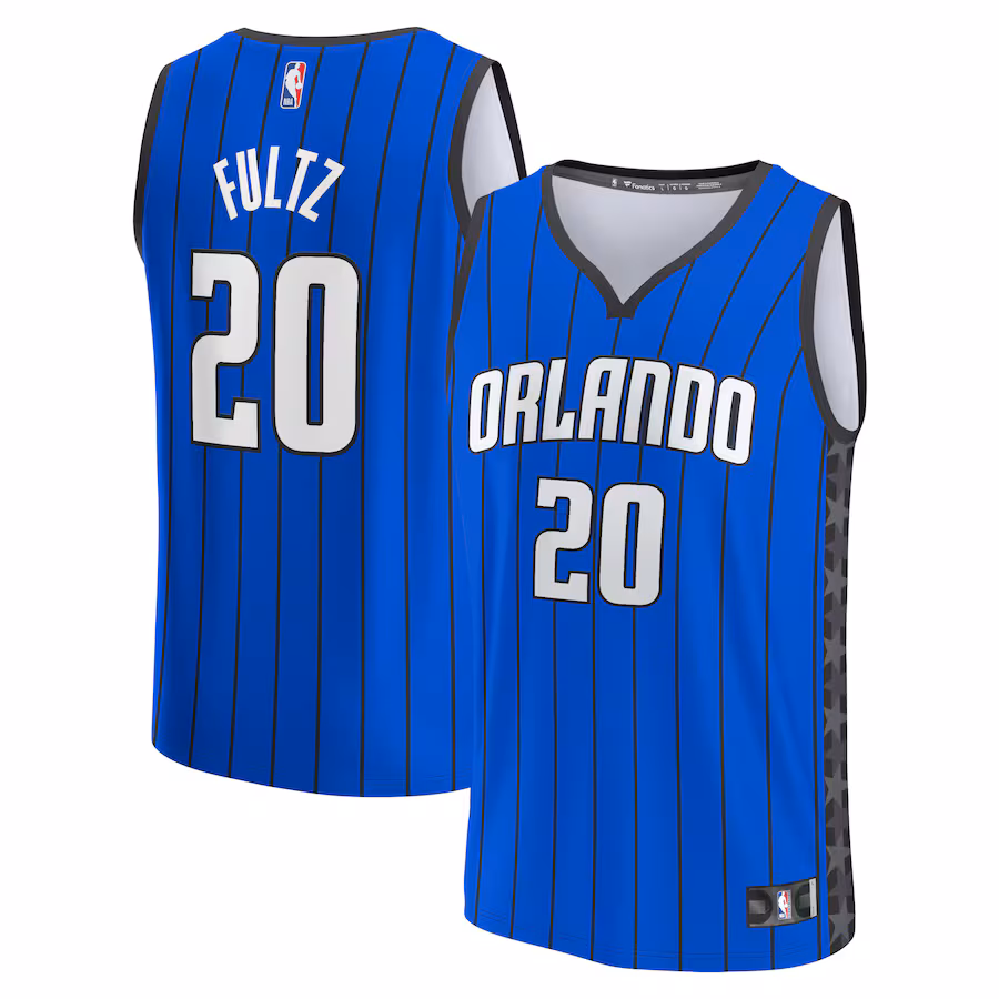 Men's Orlando Magic Markelle Fultz Fanatics Blue Fast Break Replica Player Jersey - Statement Edition - SUjersey01