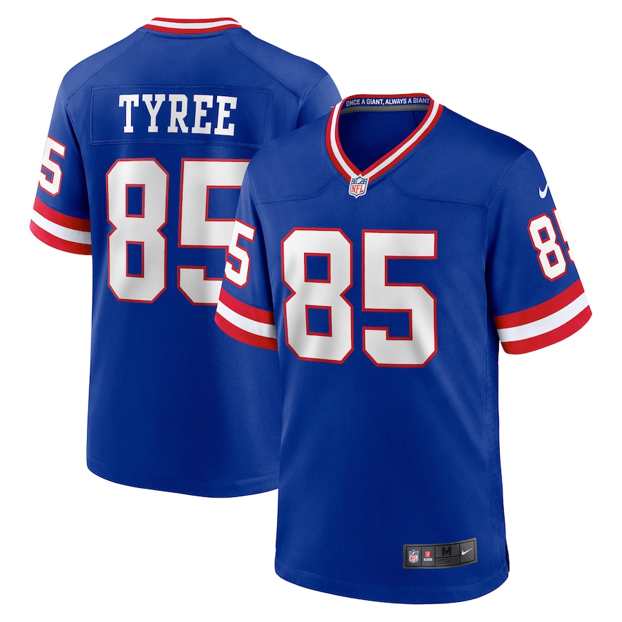 Men's New York Giants David Tyree Nike Royal Retired Player Alternate Game Jersey - SUjersey01