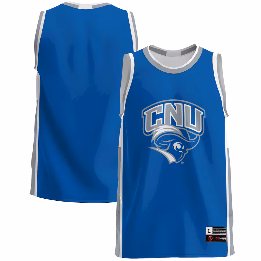 Men's GameDay Greats  Royal Christopher Newport Captains  Lightweight Basketball Jersey - SUjersey01