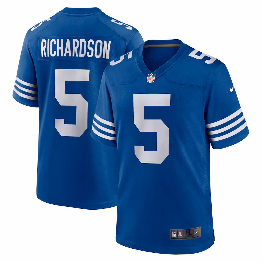 Men's Indianapolis Colts Anthony Richardson Nike Royal Alternate Game Jersey - SUjersey01