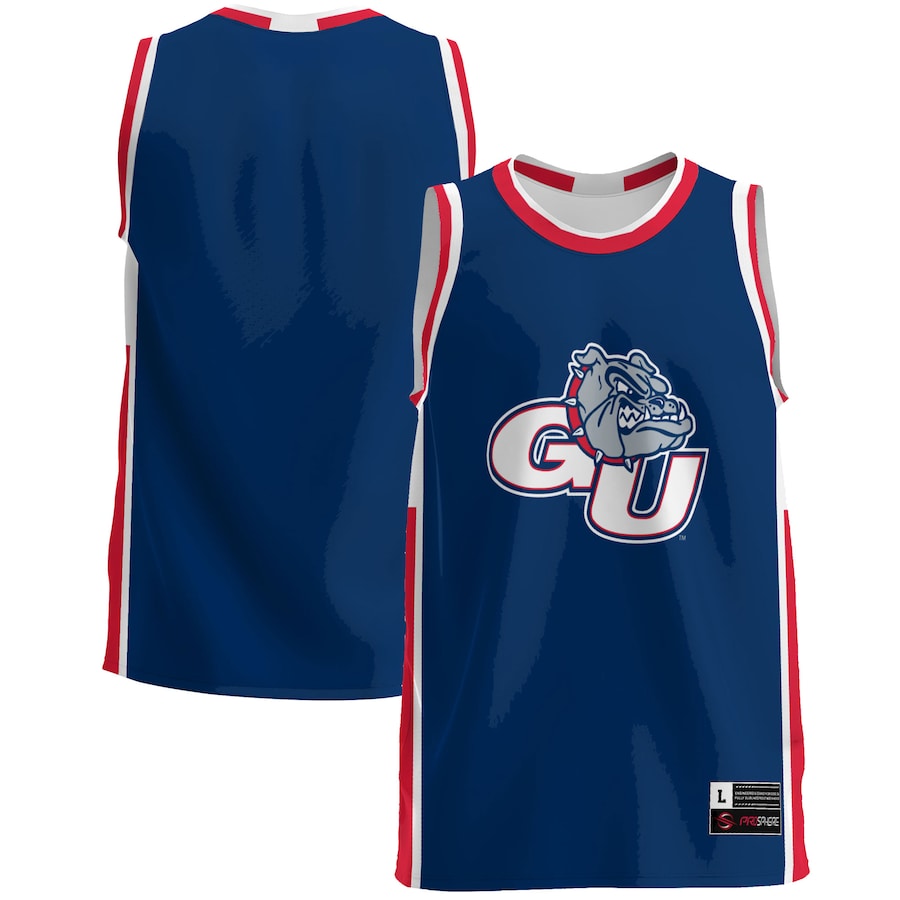 Men's GameDay Greats  Blue Gonzaga Bulldogs  Lightweight Basketball Jersey - SUjersey01