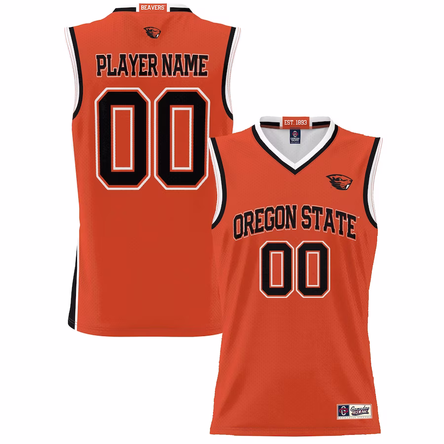 Oregon State Beavers GameDay Greats Youth NIL Pick-A-Player Lightweight Basketball Jersey - Navy - SUjersey01