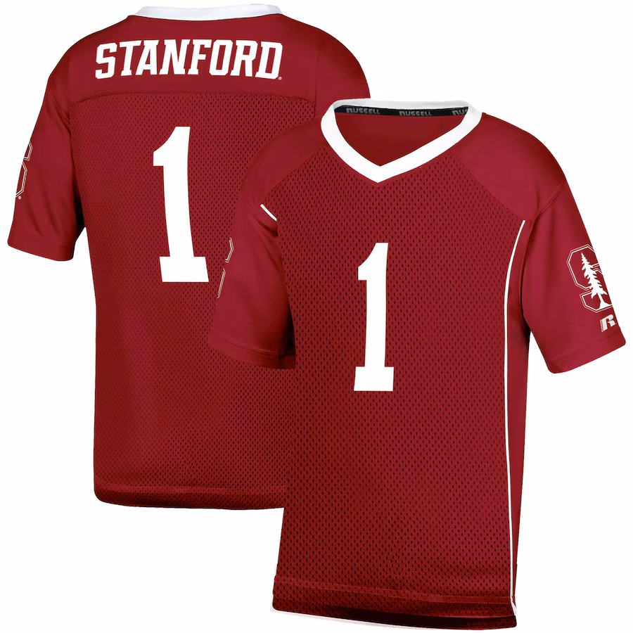 Men's Cardinal Stanford Cardinal Team Football Jersey - SUjersey01
