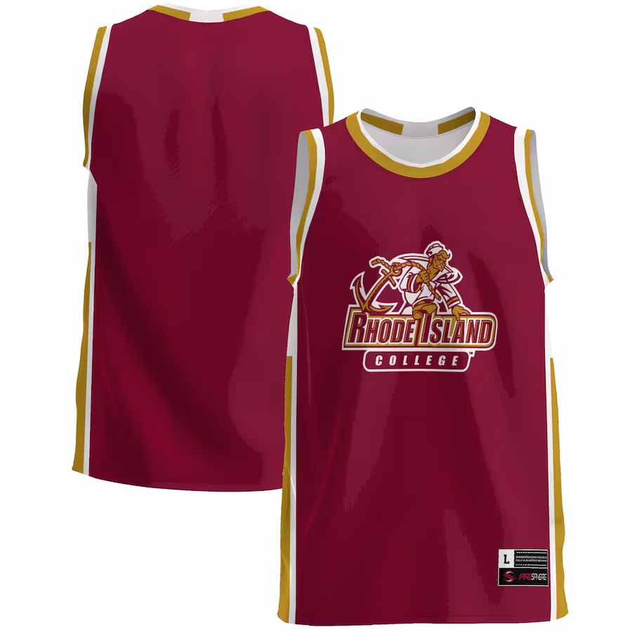 Rhode Island Anchormen GameDay Greats  Lightweight Basketball Jersey - Burgundy - SUjersey01
