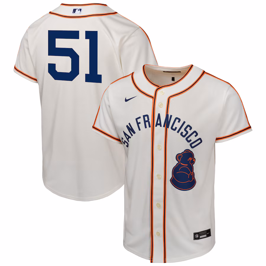 Youth San Francisco Giants Jung Hoo Lee Nike Cream 2024 Rickwood Classic Limited Player Jersey - SUjersey01