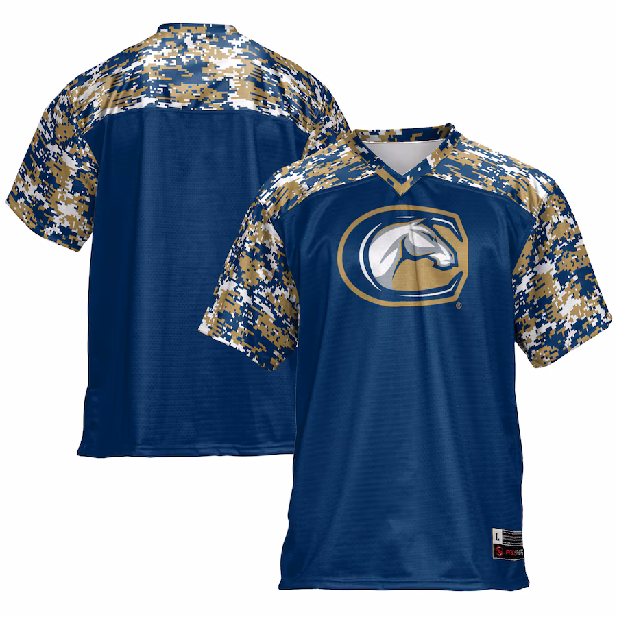 Men's GameDay Greats Navy UC Davis Aggies Football Jersey - SUjersey01