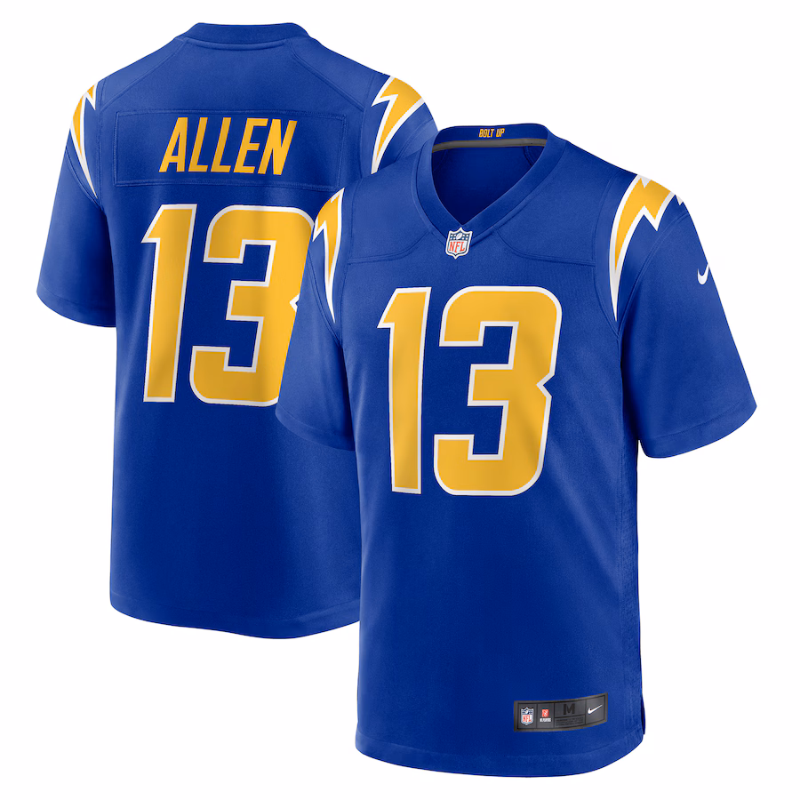 Men's Los Angeles Chargers Keenan Allen Nike Royal Game Jersey - SUjersey01