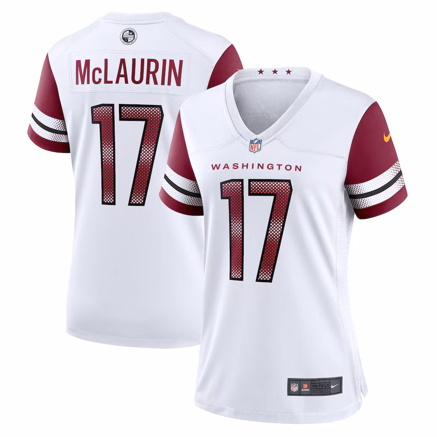 Women's Washington Commanders Terry McLaurin Nike White Game Jersey - SUjersey01