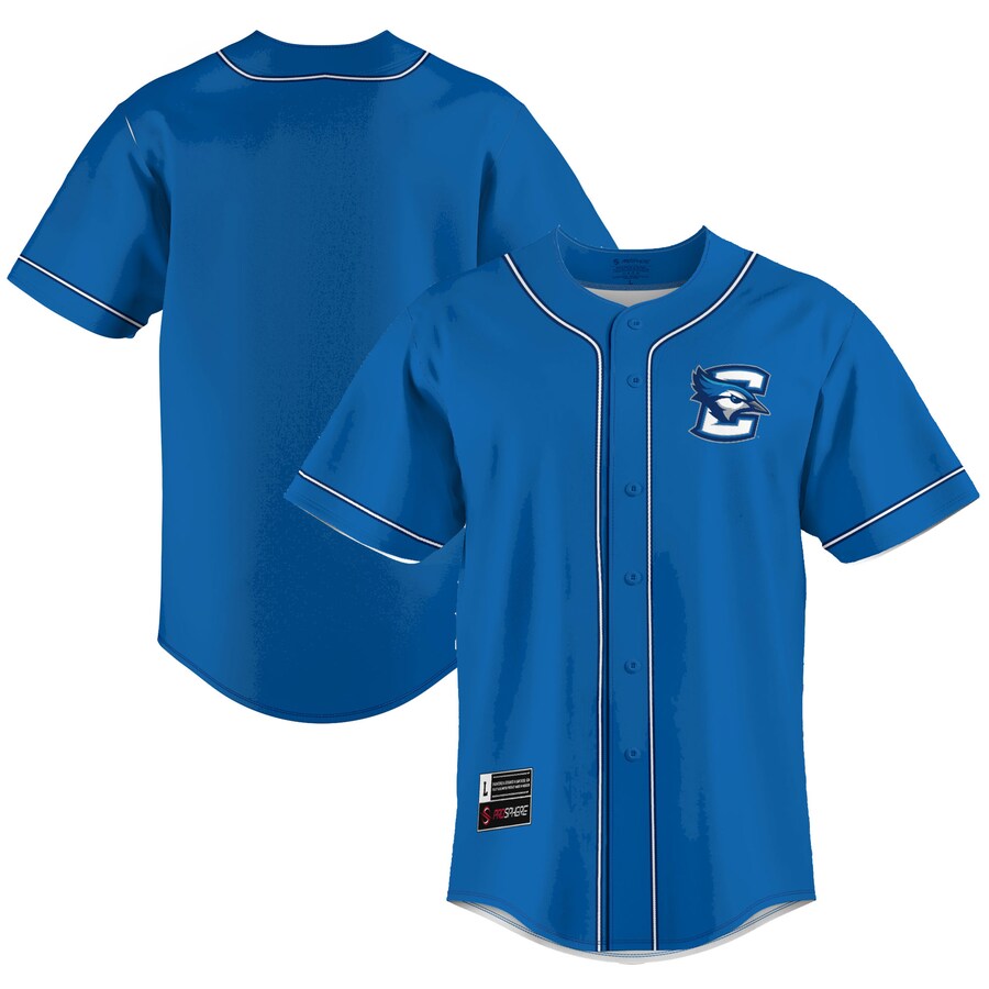 Men's GameDay Greats  Blue Creighton Bluejays  Lightweight Baseball Jersey - SUjersey01