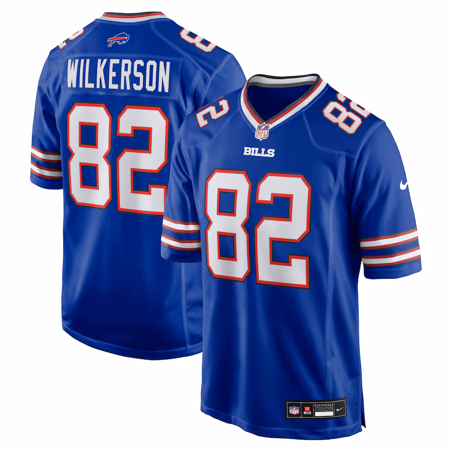 Men's Buffalo Bills Kristian Wilkerson Nike Royal Team Game Jersey - SUjersey01