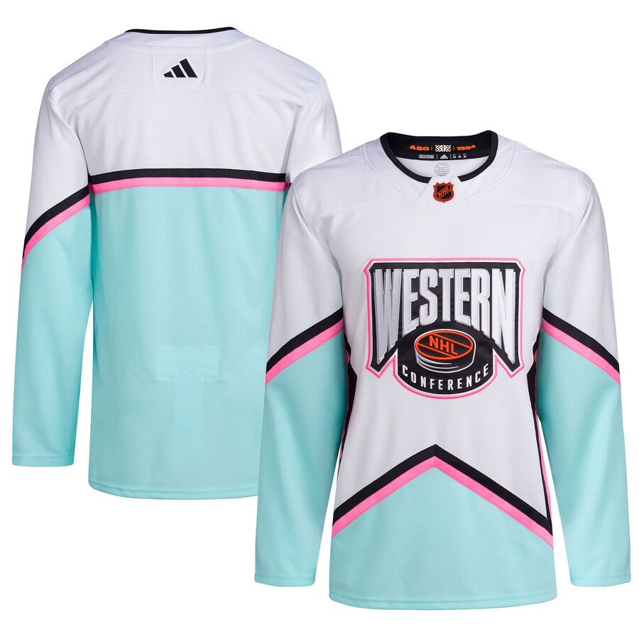 Men's adidas White 2023 NHL All-Star Game Western Conference Authentic Jersey - SUjersey01