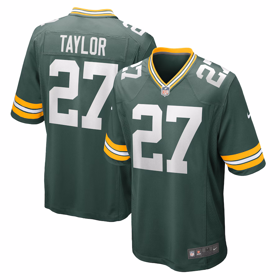 Men's Green Bay Packers Patrick Taylor Nike Green Game Player Jersey - SUjersey01