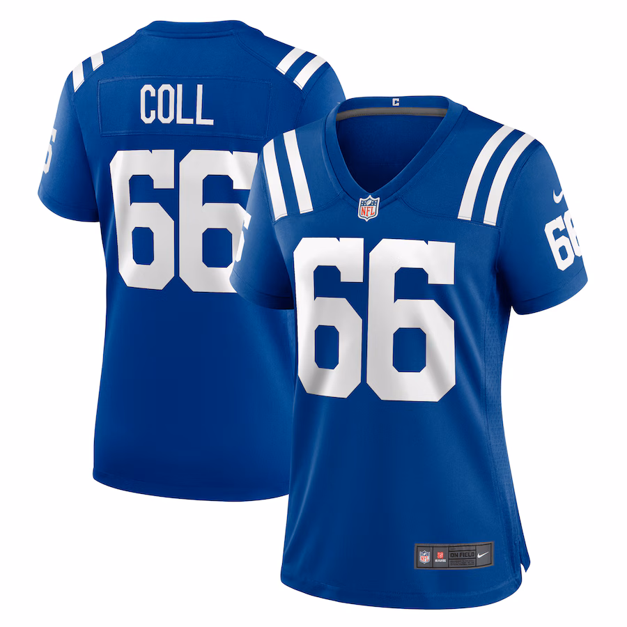 Women's Indianapolis Colts Ryan Coll Nike Royal Game Jersey - SUjersey01