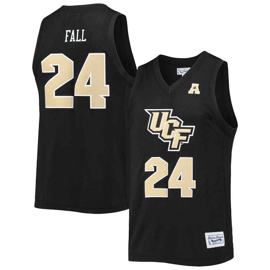 Men's Original Retro Brand Tacko Fall Black UCF Knights Alumni Commemorative Classic Basketball Jersey - SUjersey01