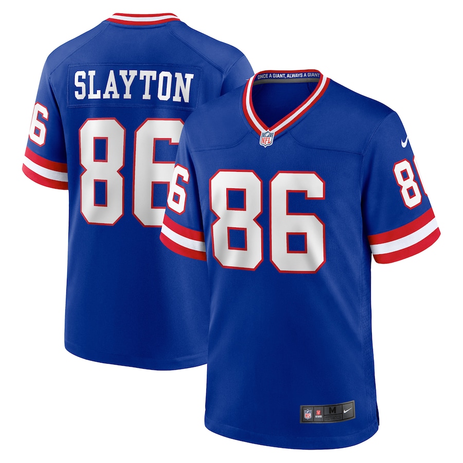 Men's New York Giants Darius Slayton Nike Royal Alternate Game Jersey - SUjersey01