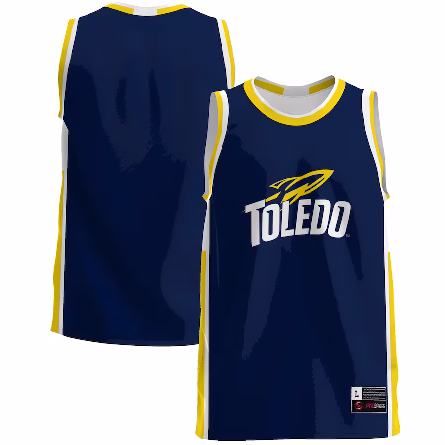 Toledo Rockets GameDay Greats  Lightweight Basketball Jersey - Blue - SUjersey01