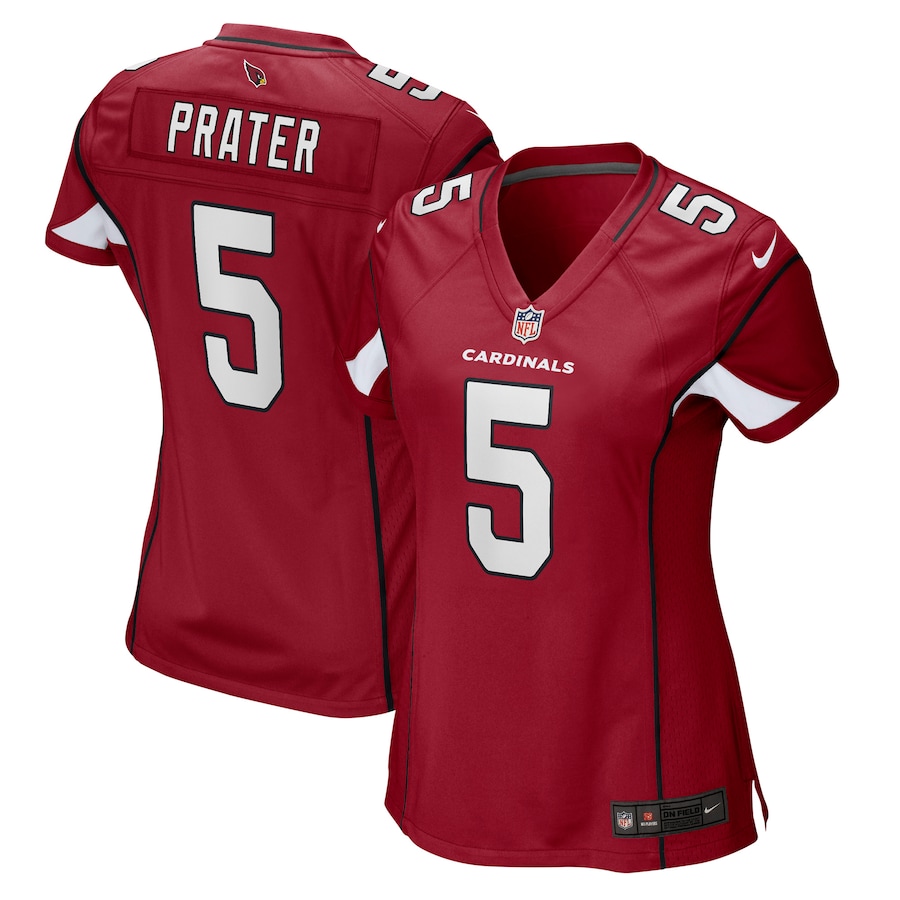 Women's Arizona Cardinals Matt Prater Nike Cardinal Game Jersey - SUjersey01