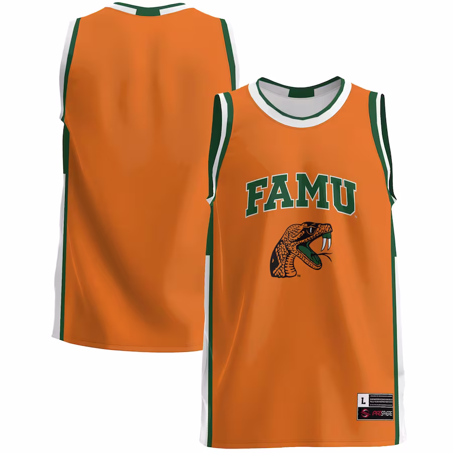 Florida A&M Rattlers GameDay Greats  Lightweight Basketball Jersey - Green - SUjersey01
