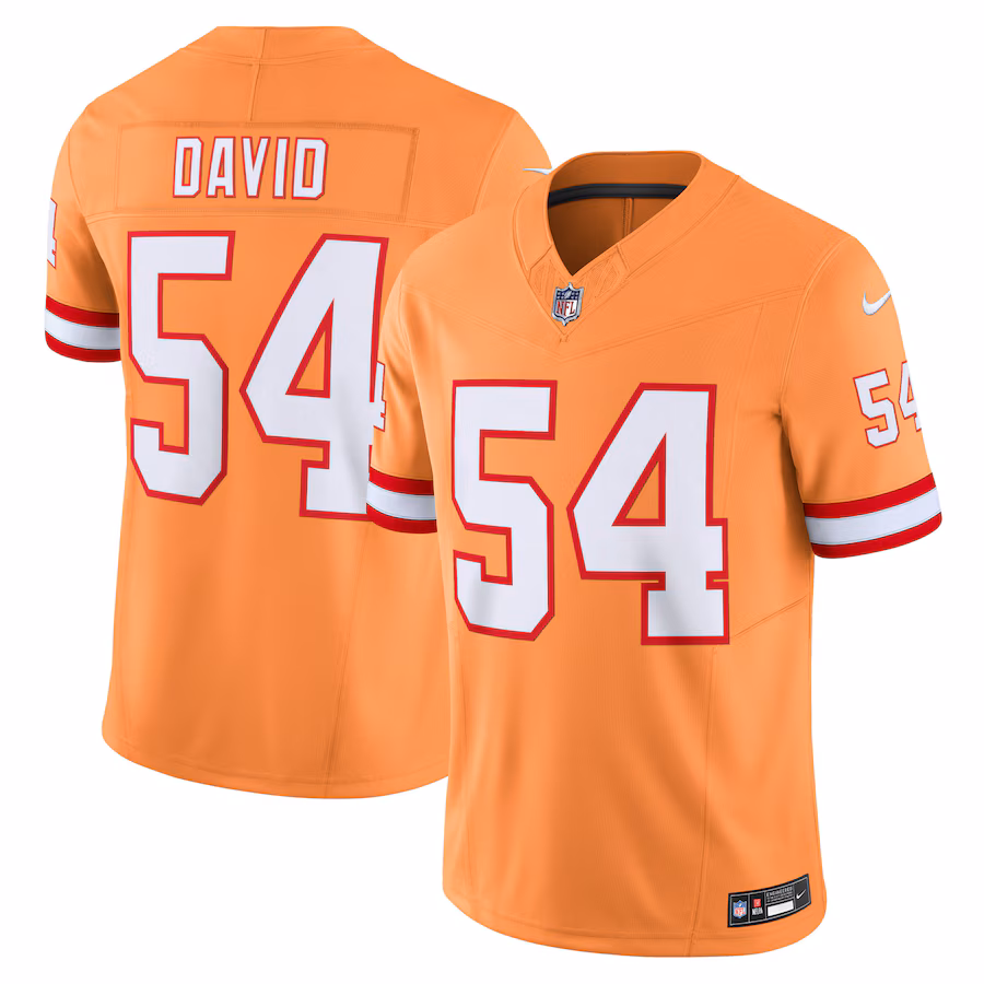 Men's Tampa Bay Buccaneers Lavonte David Nike Orange Vapor F.U.S.E. Limited Jersey - SUjersey01